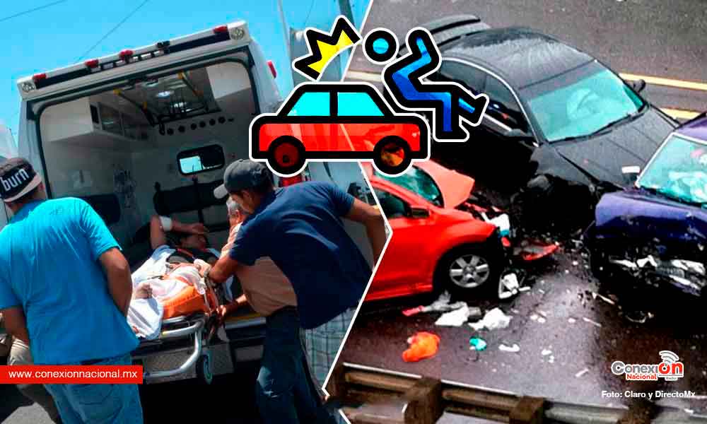 En México, 170 mil personas son lesionadas en accidentes de tránsito