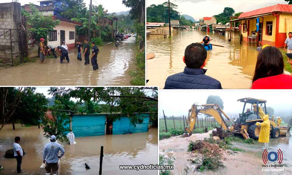 Las lluvias dejan a 19 municipios de Chiapas con daños por inundaciones