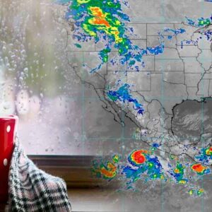 Ambiente frío y fuertes lluvias