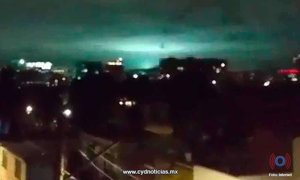 Capitalinos captan “luces de terremoto” en el cielo tras el sismo de la madrugada
