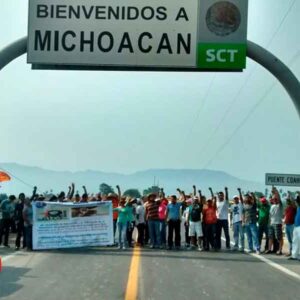 Michoacán primer lugar nacional en toma de carreteras