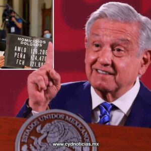 Rechaza AMLO que su gobierno ya sea el más violento de la historia