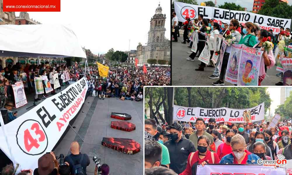 Reclaman padres de normalistas al gobierno protección al ejército en el caso Ayotzinapa