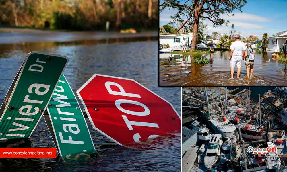 85 muertos en EEUU por el impacto del huracán Ian, los daños son inmensos