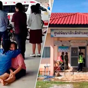 35 muertos, entre ellos 20 niños dejó un ataque a una guardería en Tailandia