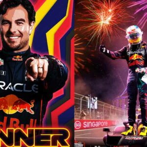 Soberbio triunfo de Checo Pérez en el GP de Singapur