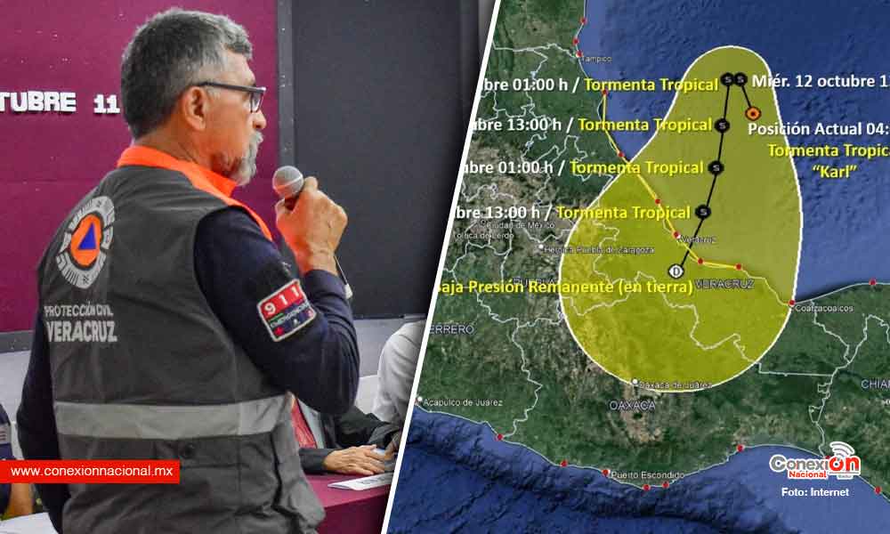 Instalan de manera permanente Sesión de Consejo Municipal de Protección Civil por "Karl"