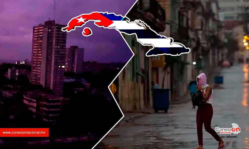 Cuba está en penumbras, por el huracán Ian