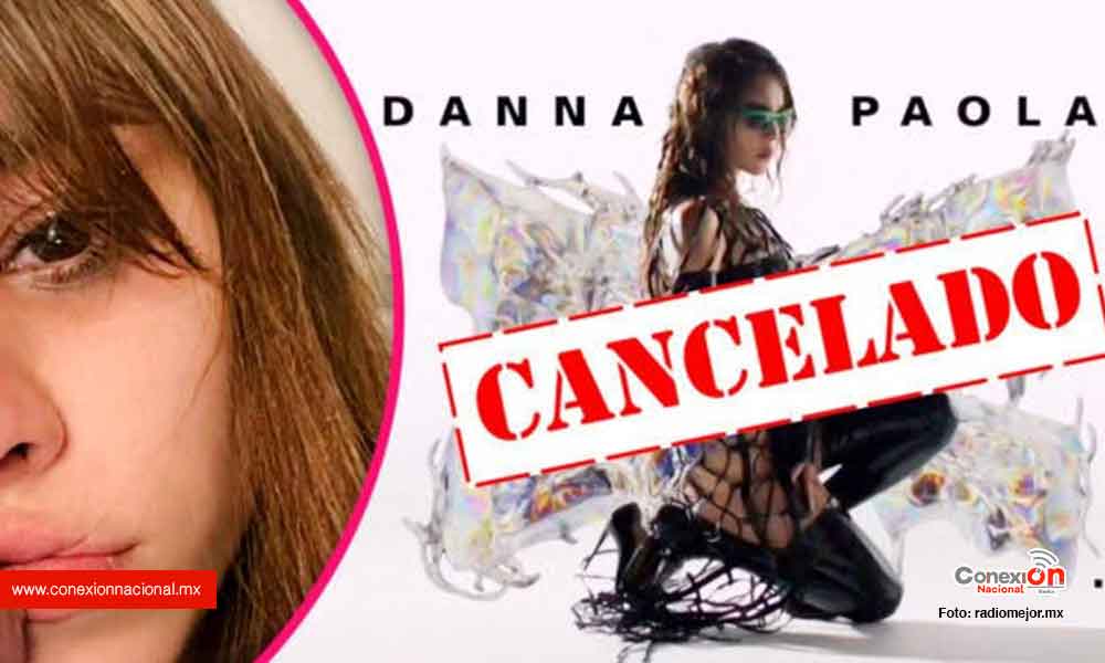 Danna Paola pospone sus conciertos