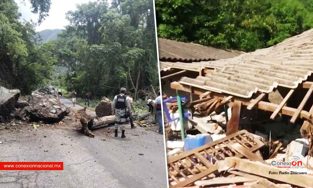 Declaran zona de desastre 5 municipios de Michoacán ante sismo 19S