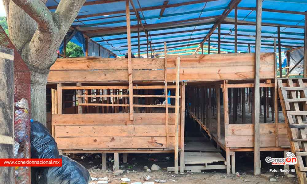 Desmantelan campamento que era para resguardar indocumentados en Las Choapas