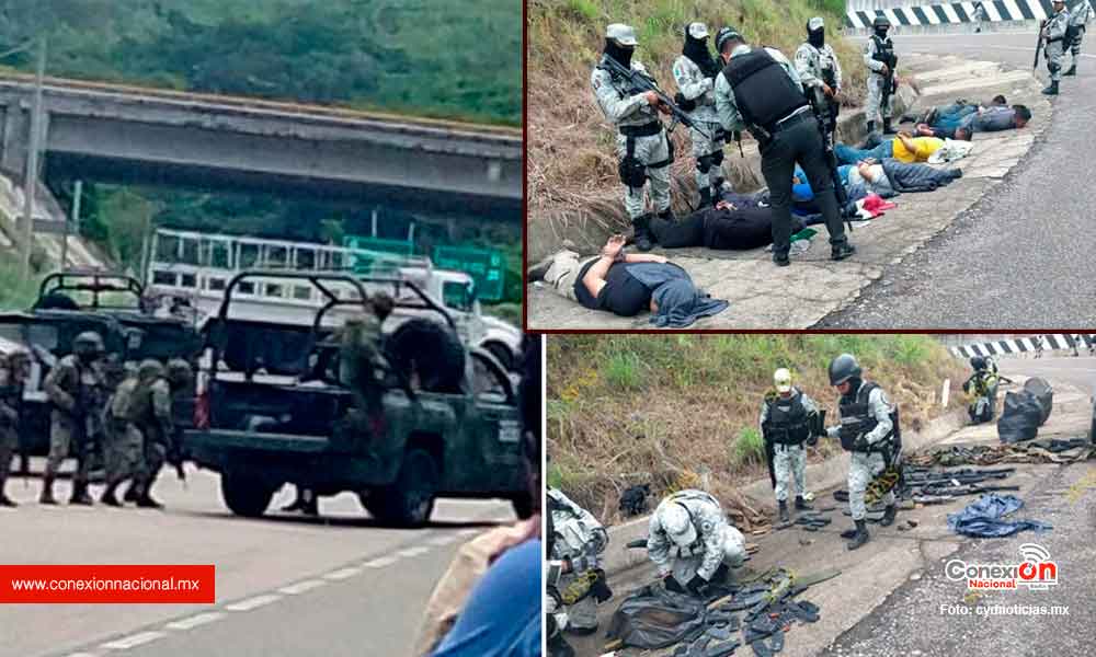 Tras más de 24 horas de enfrentamientos, detienen a 15 sicarios en Jiquipilas