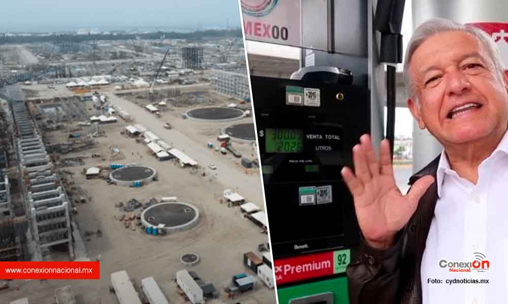 Refineria Dos Bocas aún no esta terminada; AMLO no prometió gasolina a 10 pesos