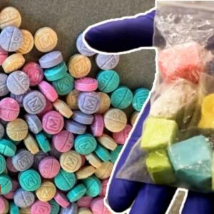 ¿Son dulces? Nada que ver, es droga y se llama “fentanilo arcoiris”
