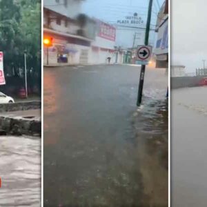 No para de llover y Tabasco ya está inundado, incluyendo la refinería Dos Bocas