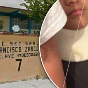 Maestro se enoja y casi asfixia a un alumno
