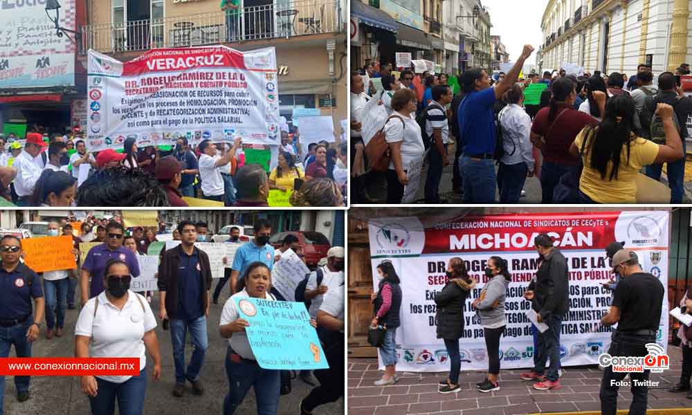 Cecytes paralizarán labores este miércoles 19 de octubre
