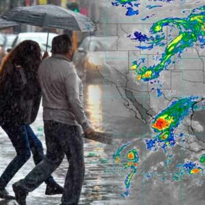 El huracán "Orlene" genera lluvias en occidente del país