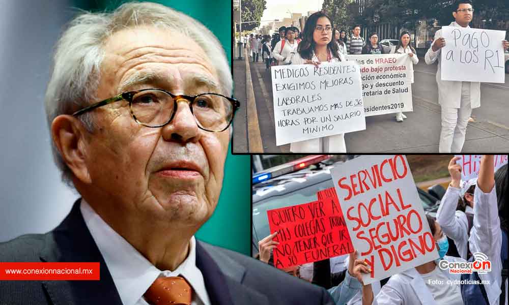 Promete el gobierno aumento a las becas a médicos