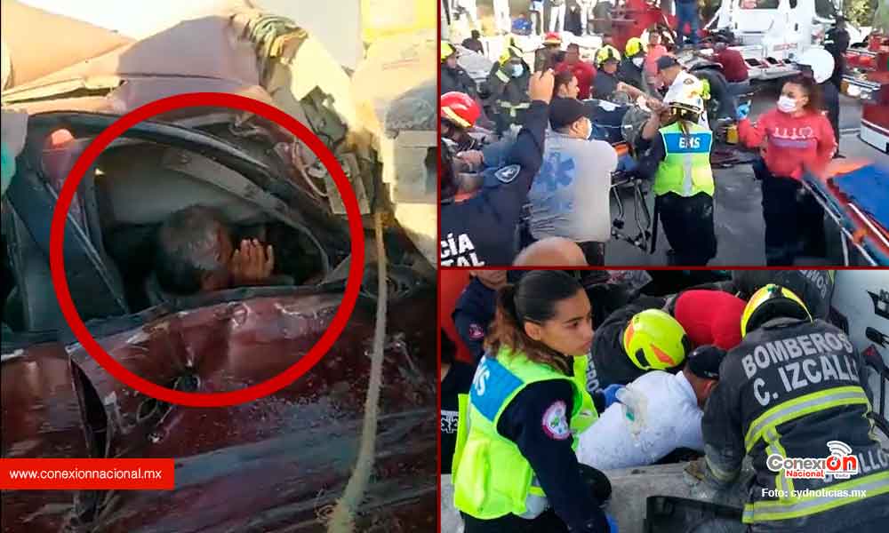 ¡Un accidente más de tráiler!
