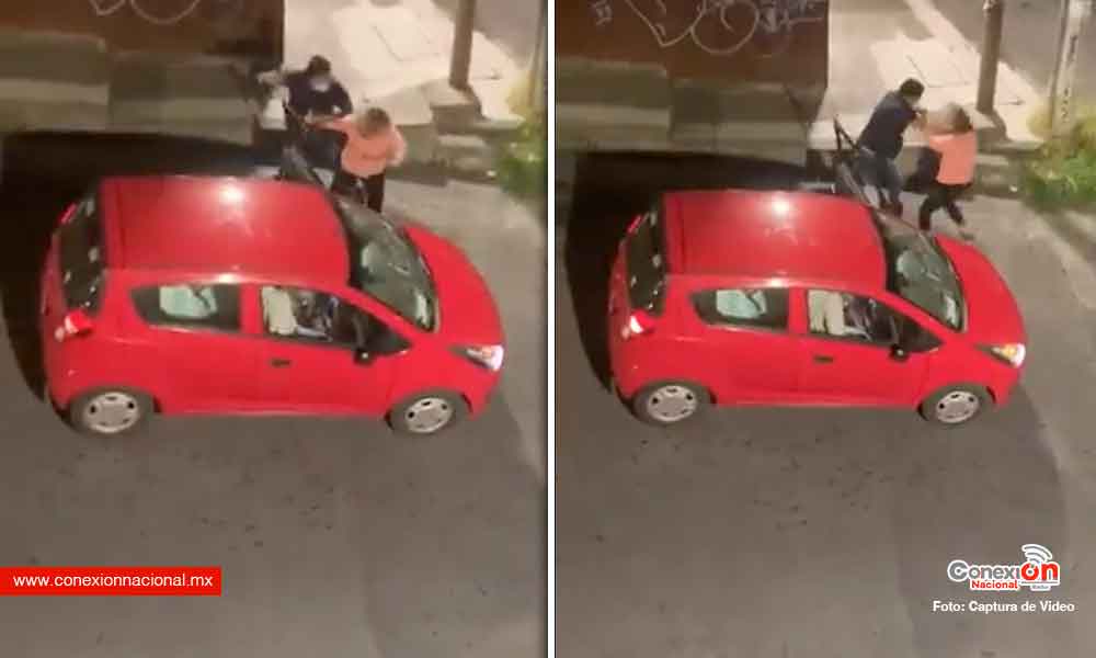 Roban bolso a mujer en Morelia