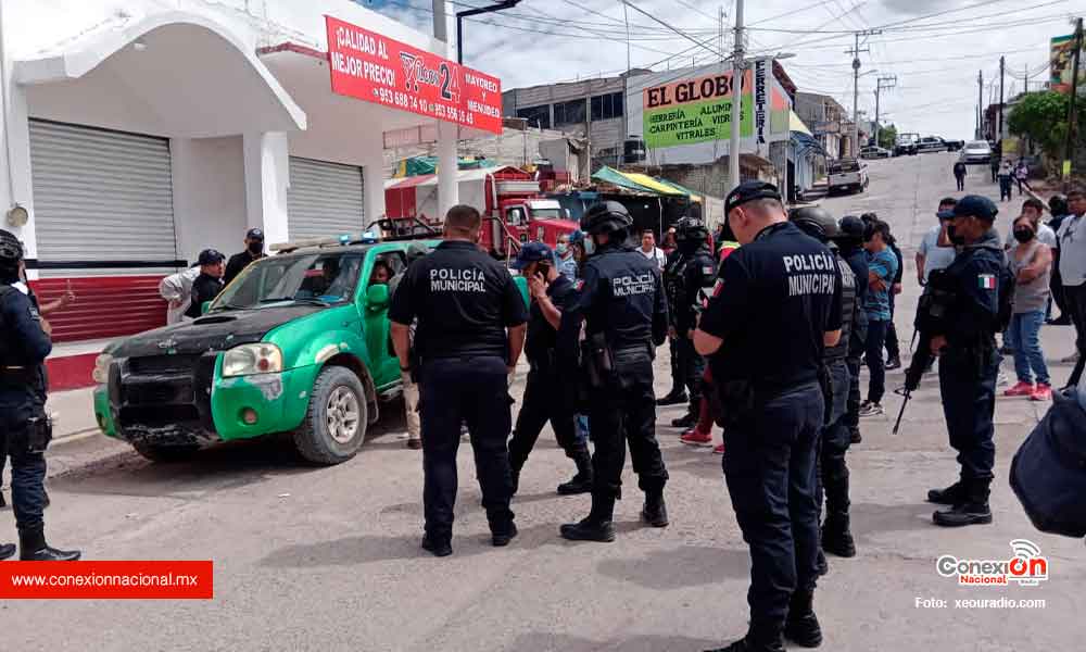 Se registra enfrentamiento en Santa Teresa