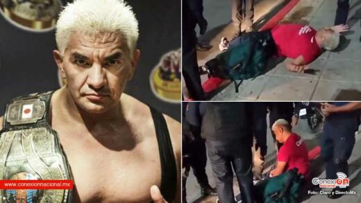 Triste como terminó “Shocker”el luchador fue detenido por la policía