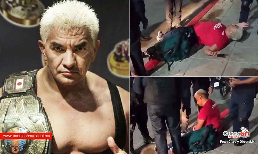 Triste como terminó “Shocker”el luchador fue detenido por la policía