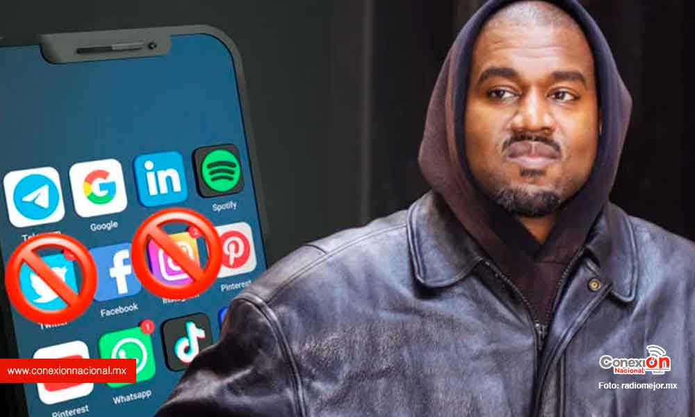 Twitter e Instagram bloquean las cuentas de Kanye West