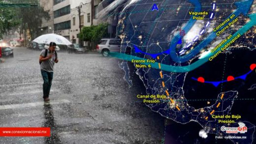 Viernes con pronóstico de lluvias fuertes en el Edomex, Puebla y Veracruz