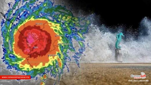 El huracán tocó tierra en Nayarit como categoría 3