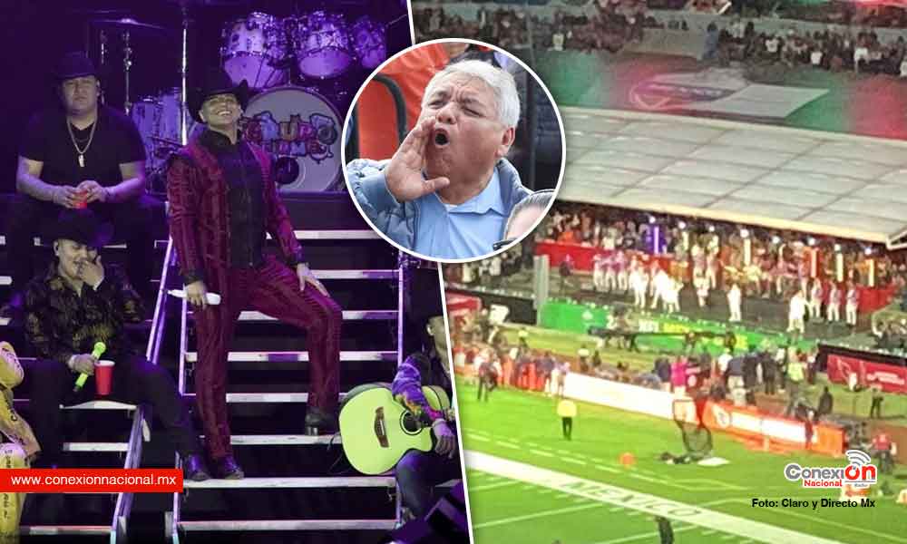 Abucheada en el Azteca al Grupo Firme