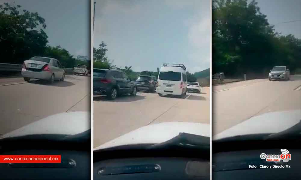 Comando armado asalta a turistas en la autopista del Sol en Guerrero