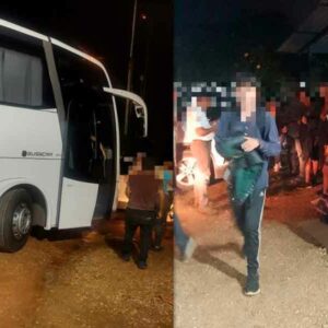 Aseguran a 32 migrantes en Minatitlán y Coatzacoalcos
