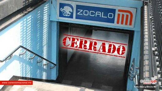 Desde hoy y hasta nuevo aviso cierran la estación Zócalo del Metro de la CDMX