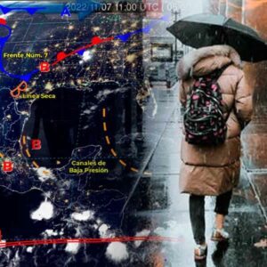 Inicia la semana con lluvias fuertes para Tabasco y Chiapas