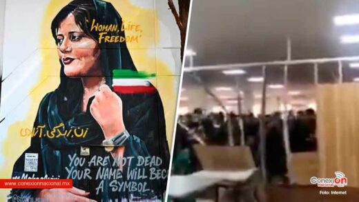 Estudiantes iraníes derriban el muro de una cafetería que los separaba de sus compañeras