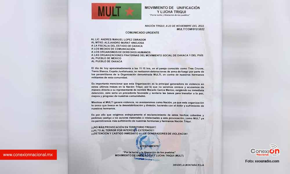 Exige MULT detención de Macario García