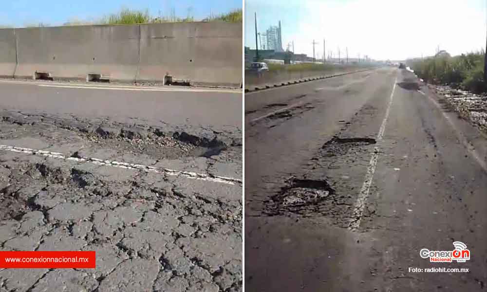 Exigen reparen la carretera