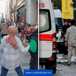 6 muertos más de 50 heridos dejó un atentado con bomba en Estambul