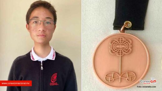 Gana medalla de bronce estudiante del Cobao de Huajuapan en la Olimpiadas de Matemáticas a nivel nacional