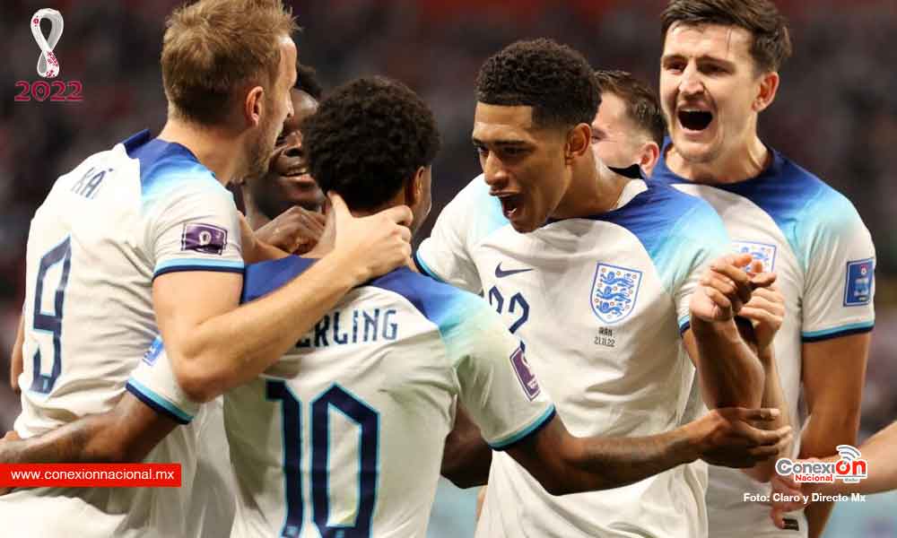 Inglaterra aplasta 6-2 a Irán
