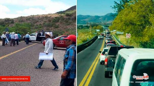 MULT y ejidatarios de Suchitepec bloquearon carretera