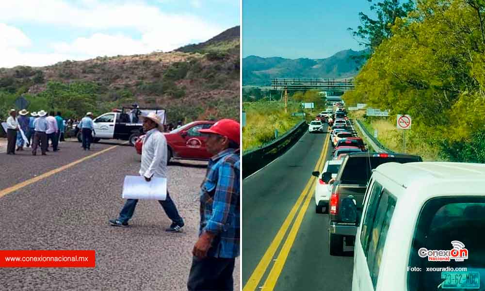 MULT y ejidatarios de Suchitepec bloquearon carretera