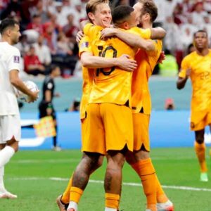 Países Bajos vence a Qatar