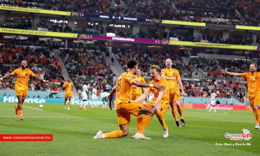 Países Bajos se impone frente a Senegal en un tenso duelo en Qatar 2022