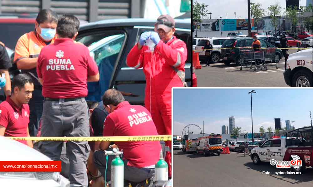 Balacera en el estacionamiento de Costco en Puebla
