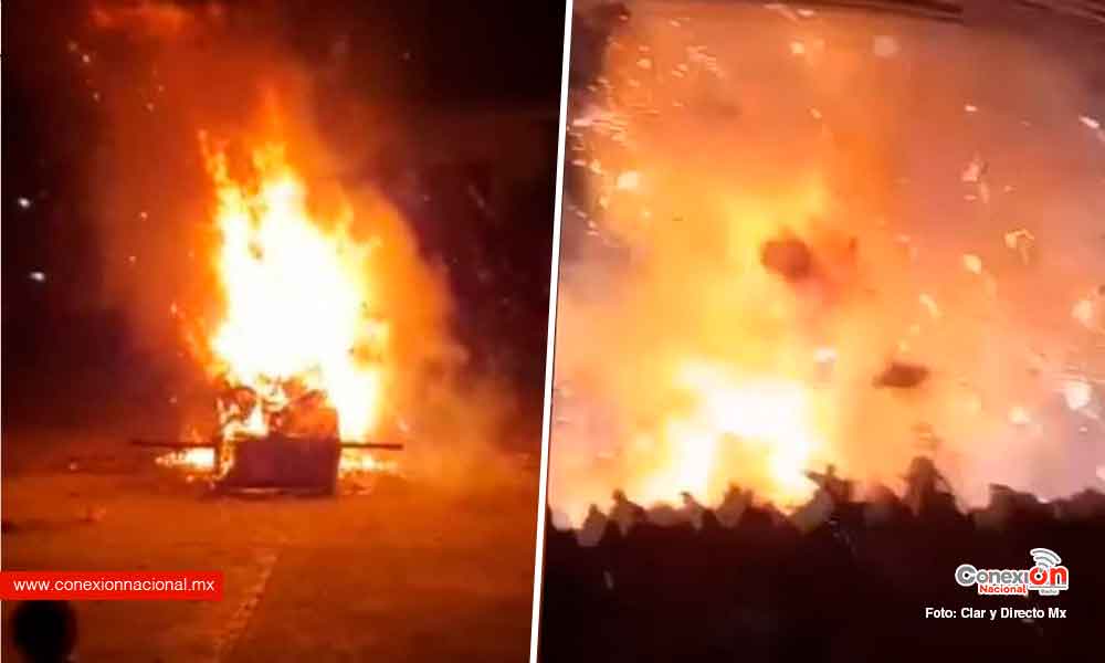 17 personas quemadas dejó la fiesta del Xantolo en Huejutla Hidalgo