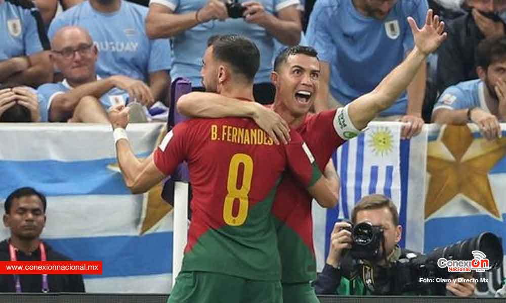 Portugal vence a Uruguay y asegura su lugar la siguiente ronda