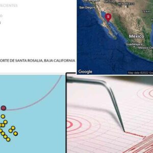 Sismo de 6.3 es percibido en Sonora, BC y BCS, se han registrado 14 réplicas